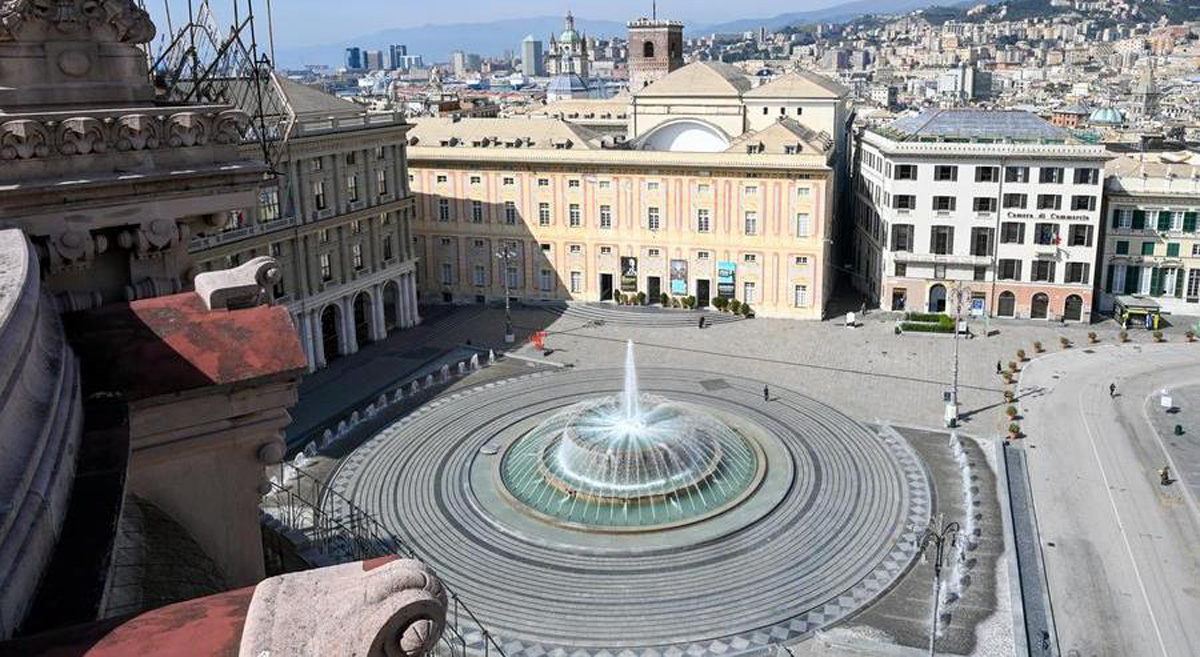 Piazza De Ferrari, Genova